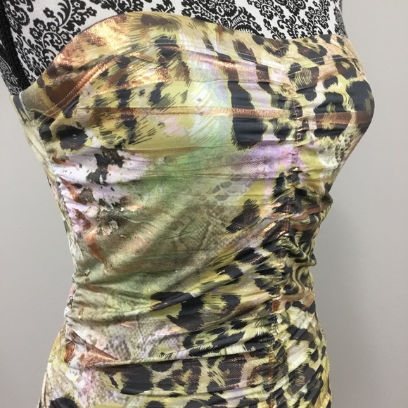 Daytrip Snakeskin & Cheetah Tube Top/Dress M - Picture 7 of 8